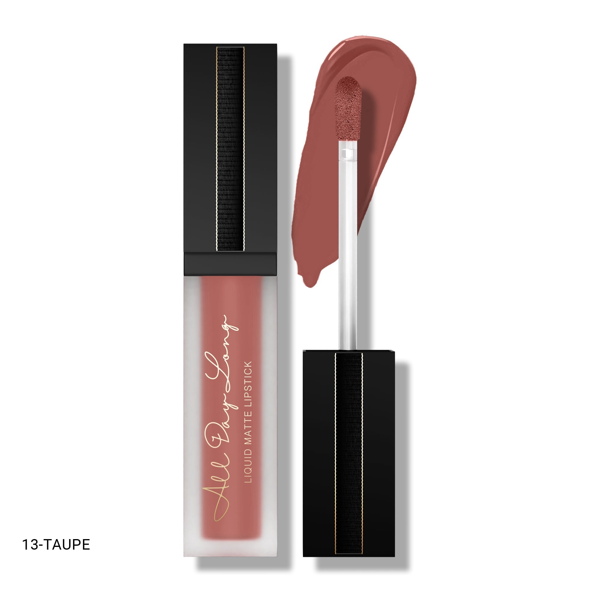 BBA By Suleman | All Day Long Liquid Matte Lipstick | 13 Taupe | Best Price in Pakistan original skincare product Pakistan مرکزی تصویر