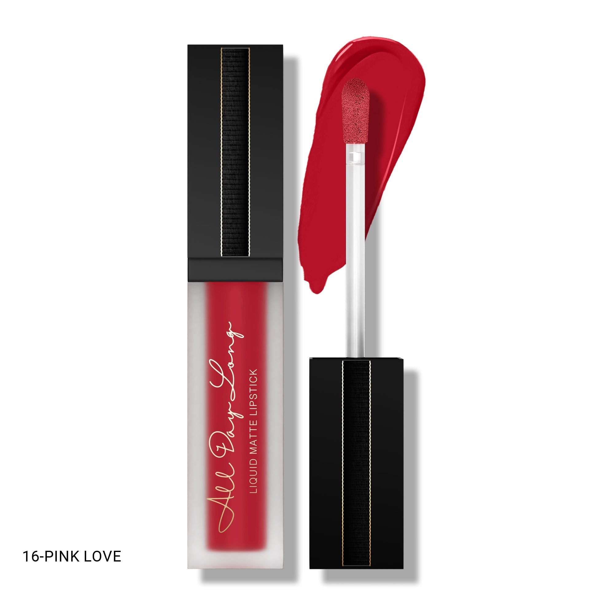 BBA By Suleman | All Day Long Liquid Matte Lipstick | 16 Pink Love | Best Price in Pakistan original skincare product Pakistan مرکزی تصویر