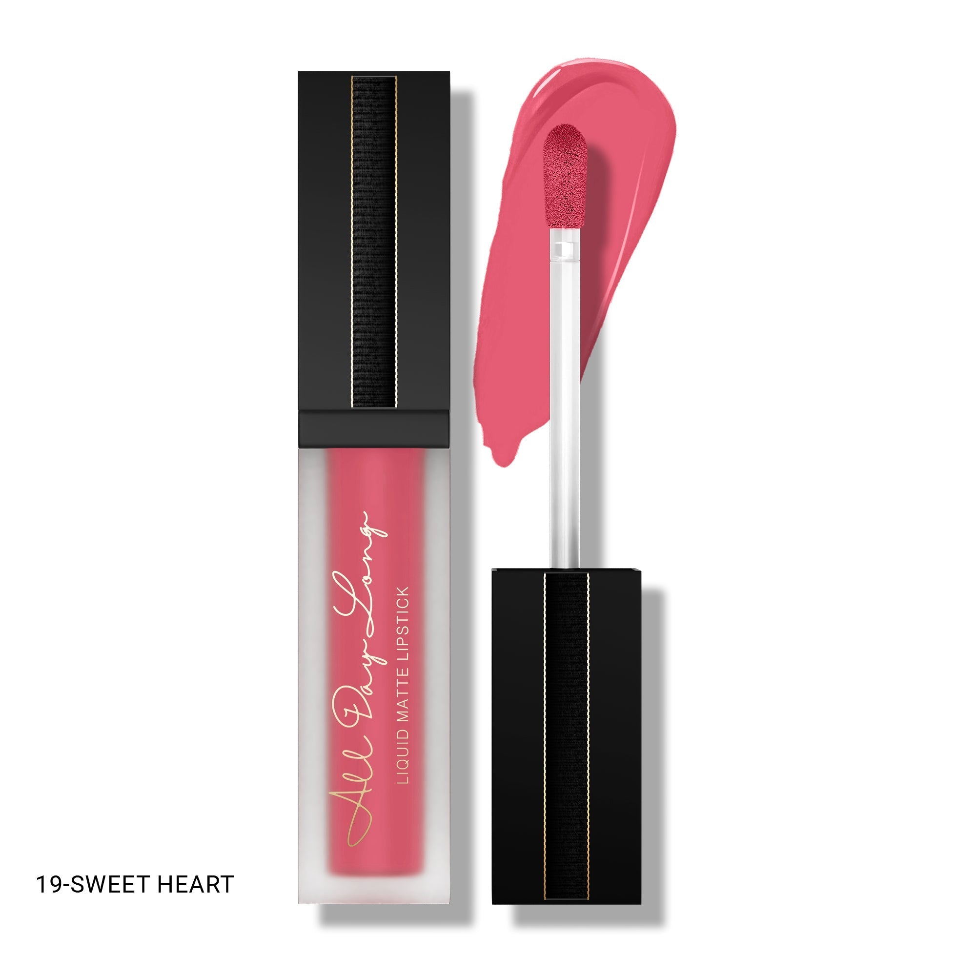 BBA By Suleman | All Day Long Liquid Matte Lipstick | 19 Sweet Heart | Best Price in Pakistan original skincare product Pakistan مرکزی تصویر