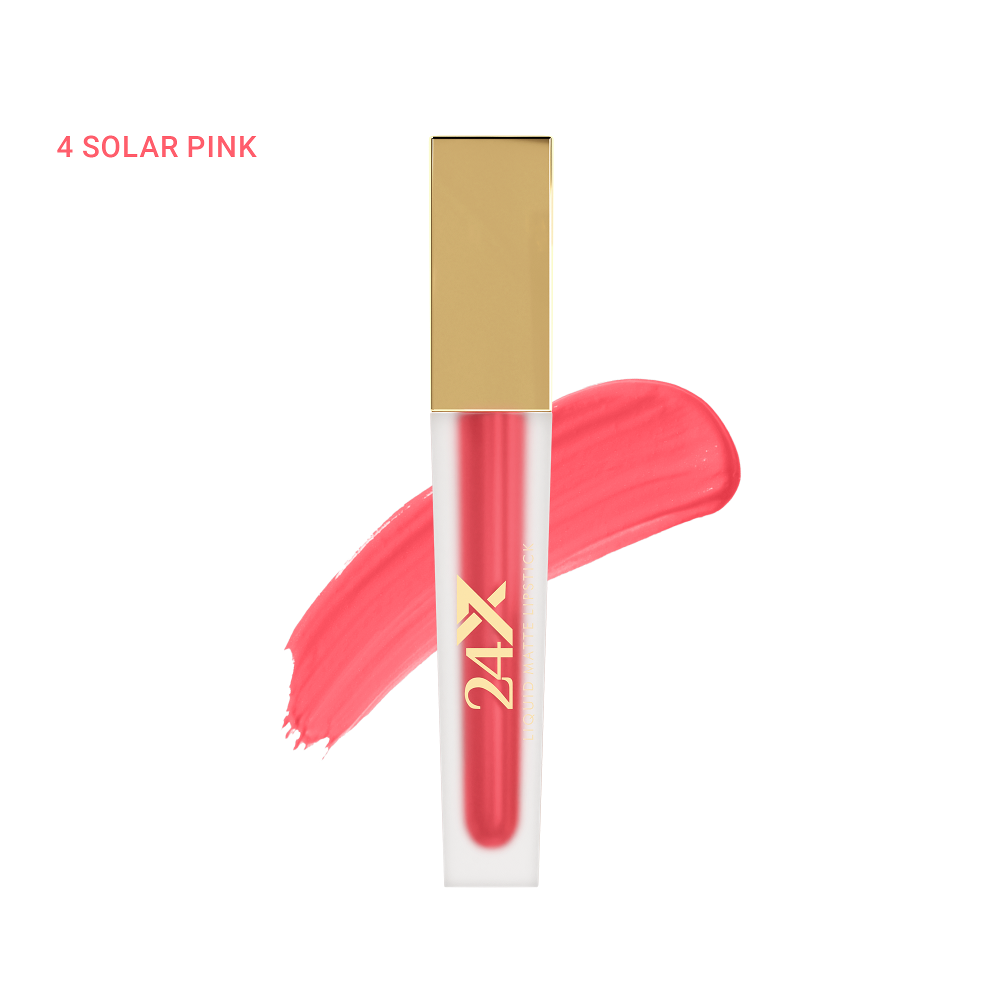 BBA By Suleman | 24x7 Liquid Matte Lipstick | 4 Solar Pink | Best Price in Pakistan original skincare product Pakistan