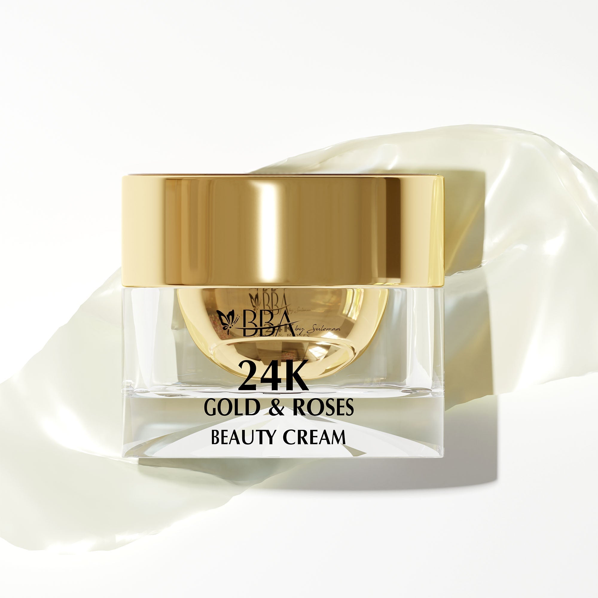 BBA By Suleman | 24k Gold & Roses Beauty Cream | Best Price in Pakistan original skincare product Pakistan مرکزی تصویر