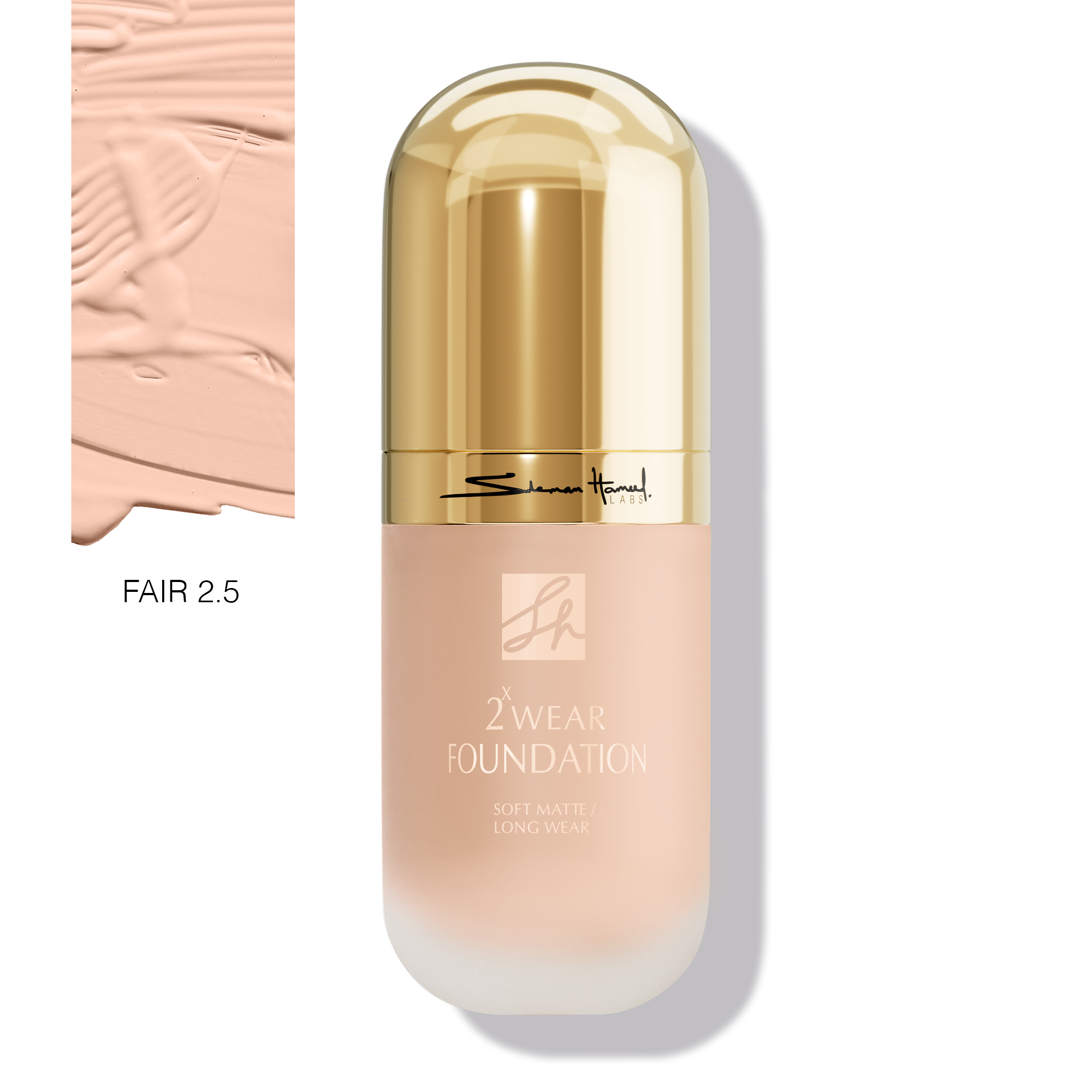 BBA By Suleman | Sh 2x Wear Liquid Foundation | Fair 2.5 | Best Price in Pakistan original skincare product Pakistan