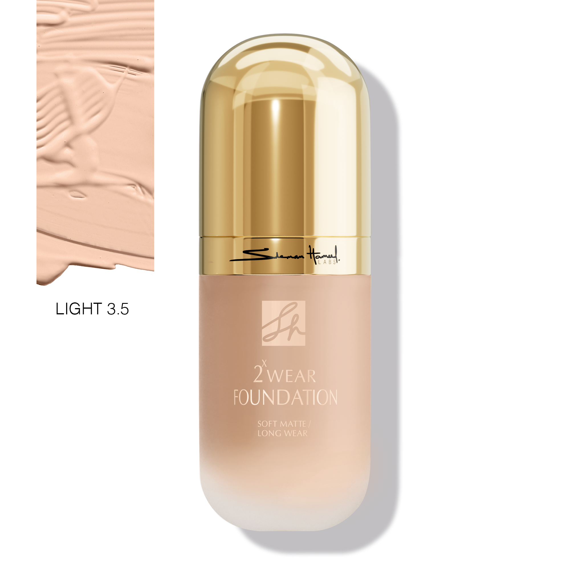 BBA By Suleman | Sh 2x Wear Liquid Foundation | Light 3.5 | Best Price in Pakistan original skincare product Pakistan مرکزی تصویر