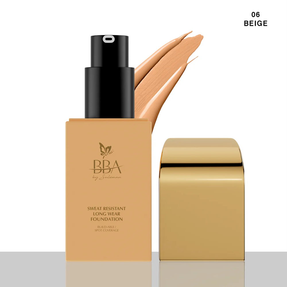 SWEAT RESISTANT FOUNDATION (BEIGE) | Best Price in Pakistan original skincare product Pakistan مرکزی تصویر
