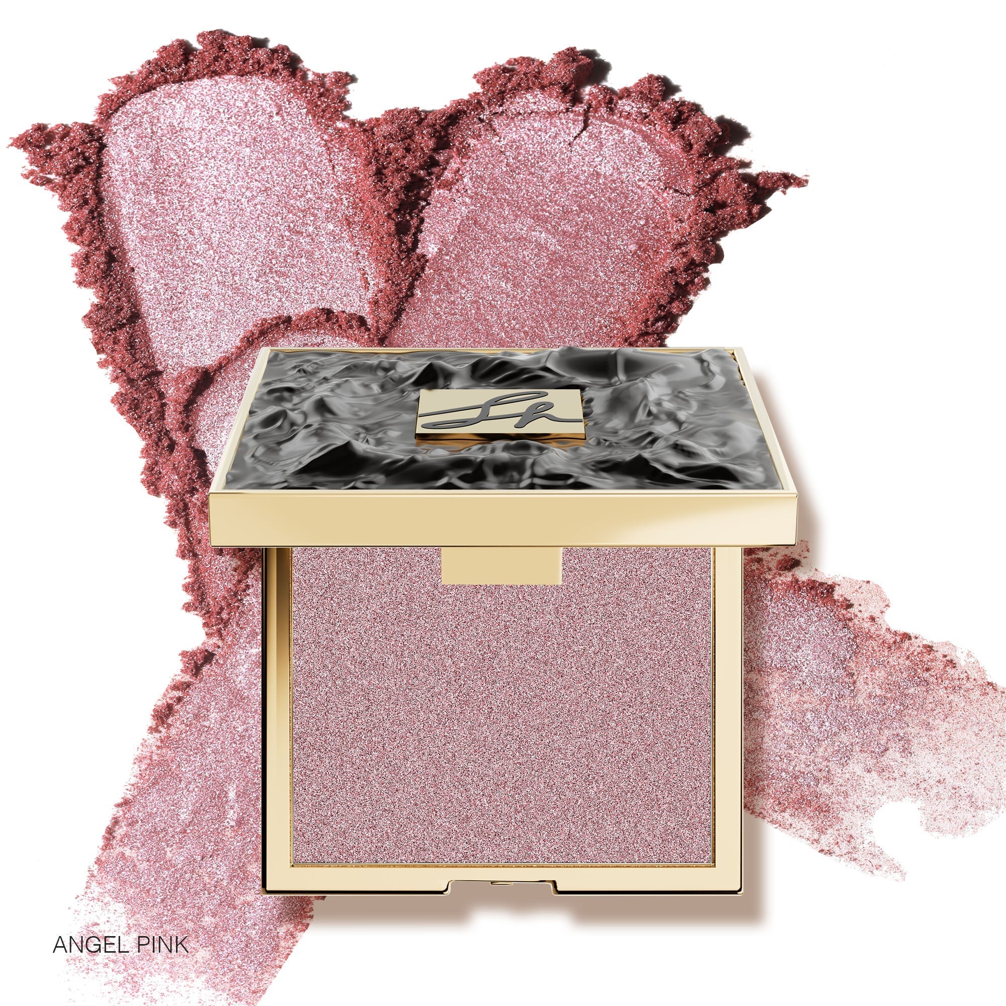 BBA By Suleman | Sh Star Show Pressed Highlighter | Angel Pink | Best Price in Pakistan original skincare product Pakistan مرکزی تصویر