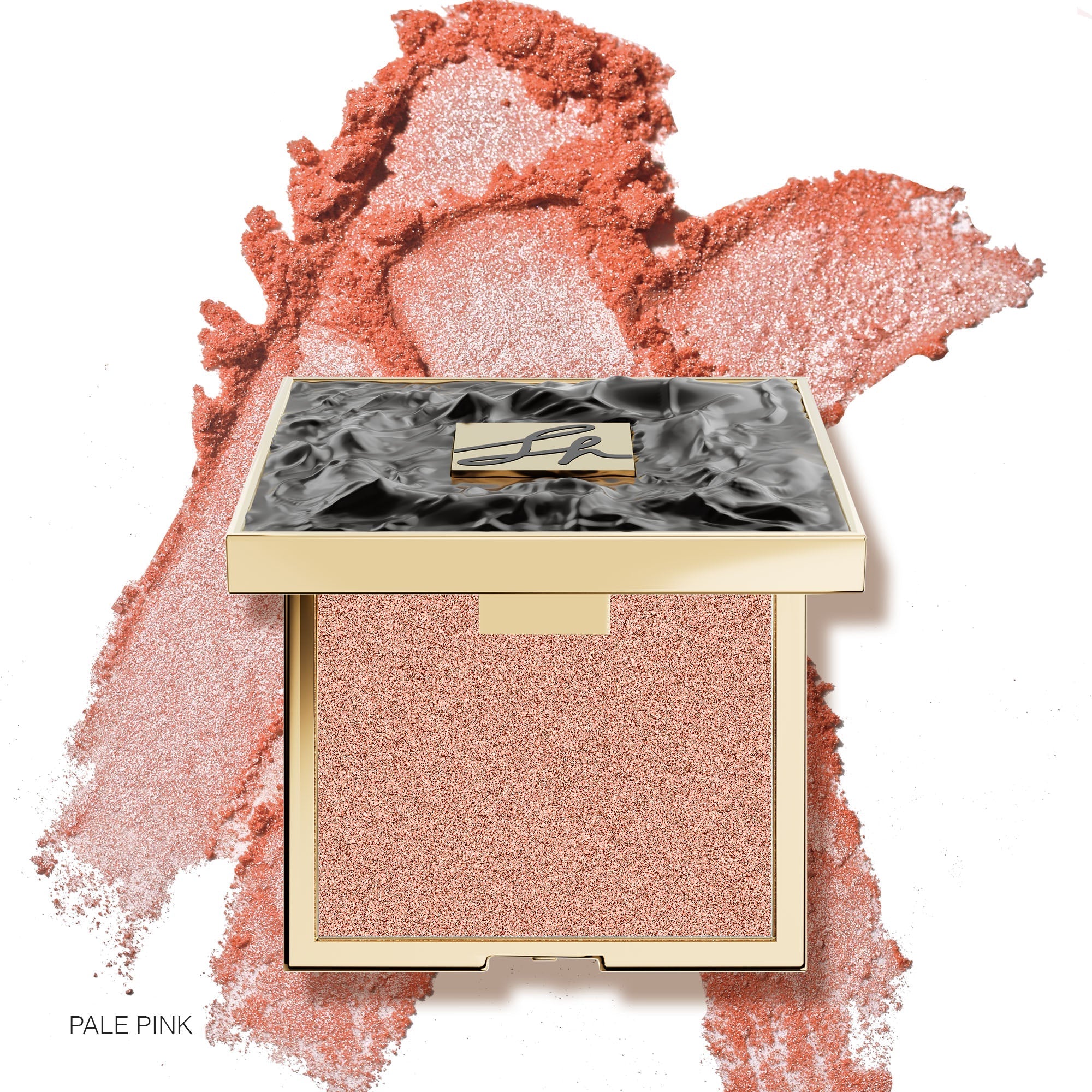 BBA By Suleman | Sh Star Show Pressed Highlighter | Pale Pink | Best Price in Pakistan original skincare product Pakistan مرکزی تصویر