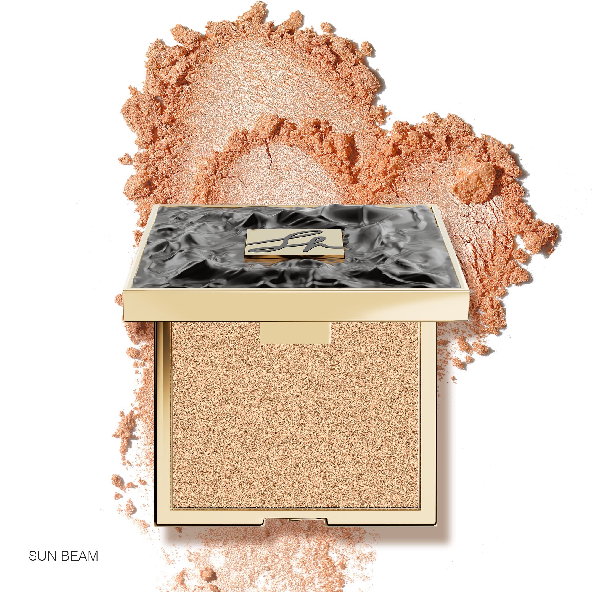BBA By Suleman | Sh Star Show Pressed Highlighter | Sun Beam | Best Price in Pakistan original skincare product Pakistan