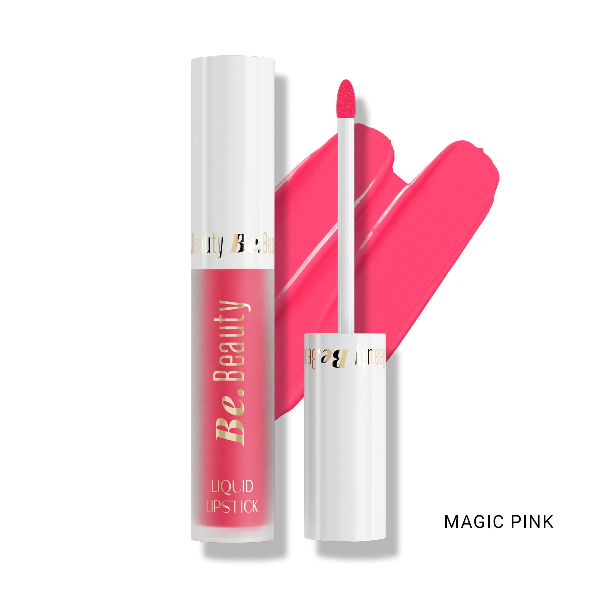 BBA By Suleman | Be Beauty Matte Cover Liquid Lipstick | Magic Pink | Best Price in Pakistan original skincare product Pakistan مرکزی تصویر