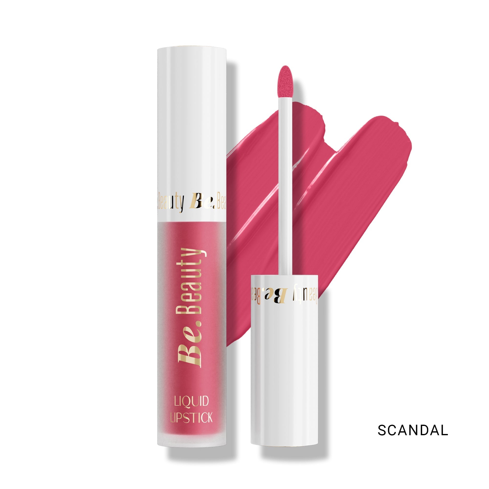 BBA By Suleman | Be Beauty Matte Cover Liquid Lipstick | Scandal | Best Price in Pakistan original skincare product Pakistan مرکزی تصویر