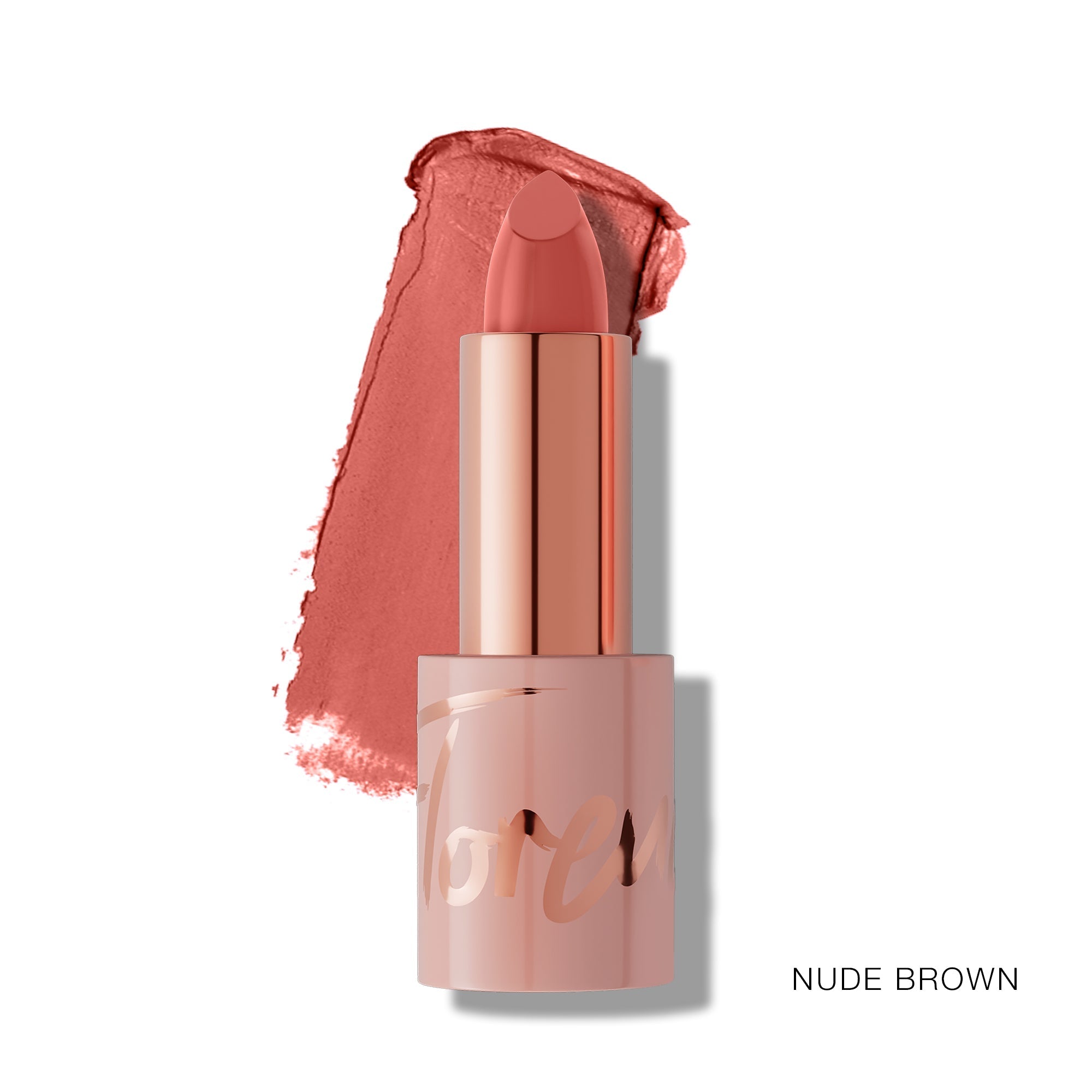 BBA By Suleman | Florence V.02 Velvet Comfort Lipstick | Nude Brown | Best Price in Pakistan original skincare product Pakistan مرکزی تصویر