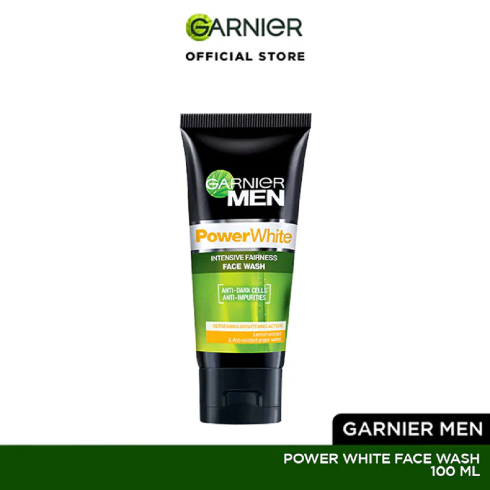 Garnier | Men Power White Face Wash | 100ml | Best Price in Pakistan original skincare product Pakistan