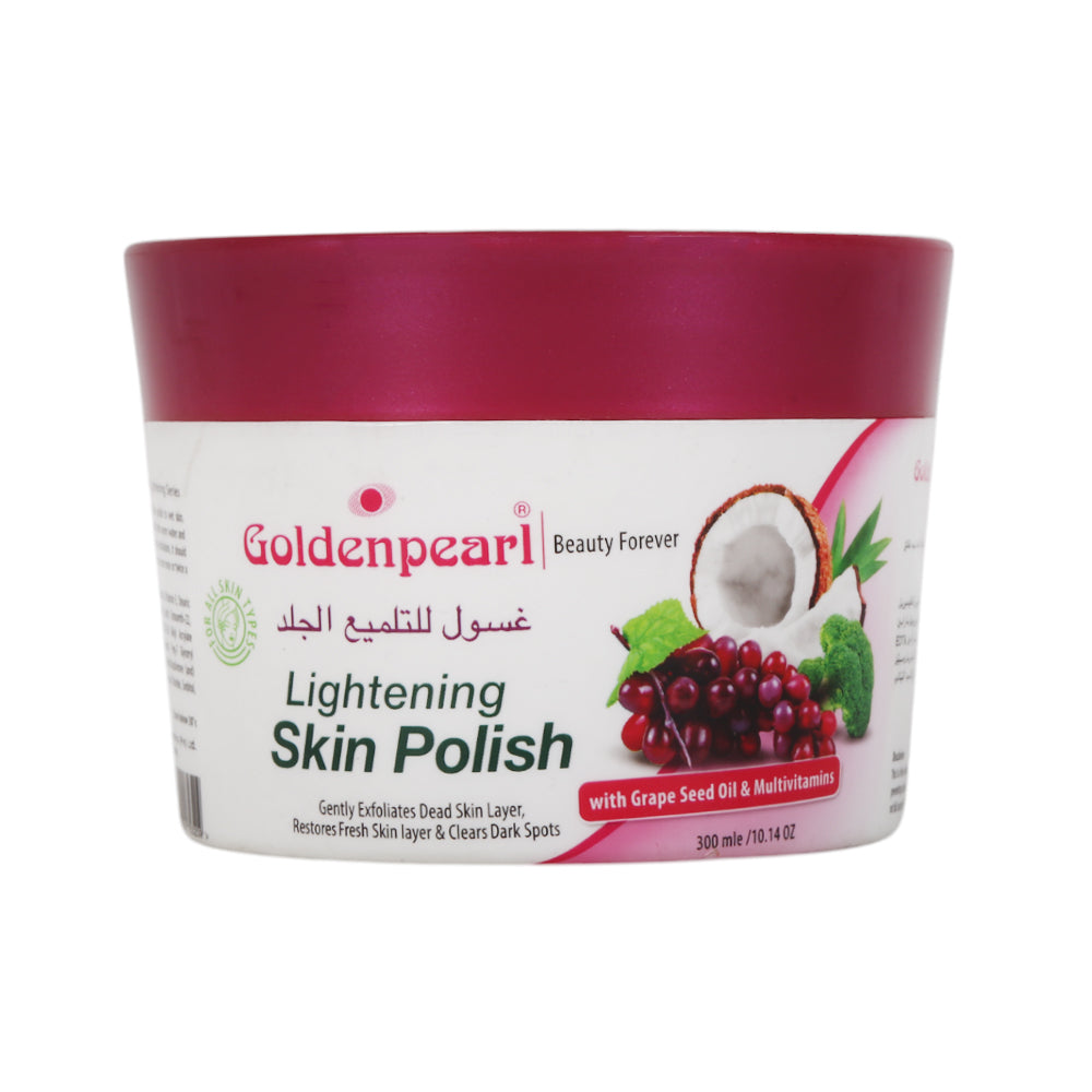 GOLDEN PEARL SKIN LIGHTENING SKIN POLISH JAR 300 ML | Best Price in Pakistan original skincare product Pakistan