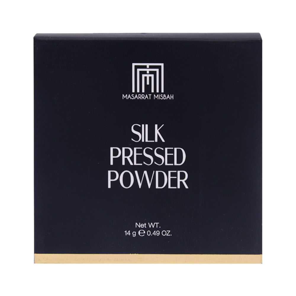 MUSARRAT MISBAH SILK PRESSED POWDER IVORY 4 14 GM | Best Price in Pakistan original skincare product Pakistan