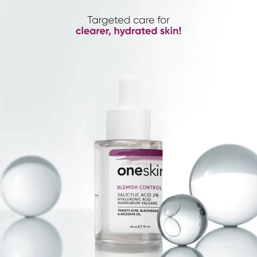 Oneskin | Blemish Control Salicylic Acid 2% + Marrubium Valgare | 30ml | Best Price in Pakistan original skincare product Pakistan Main image