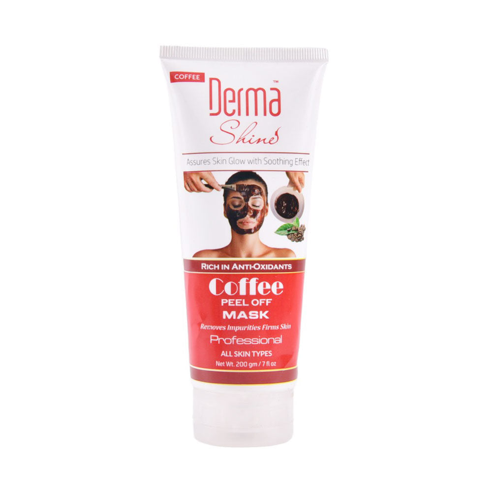 DERMA SHINE COFFEE PEEL OF MASK 200GM | Best Price in Pakistan original skincare product Pakistan