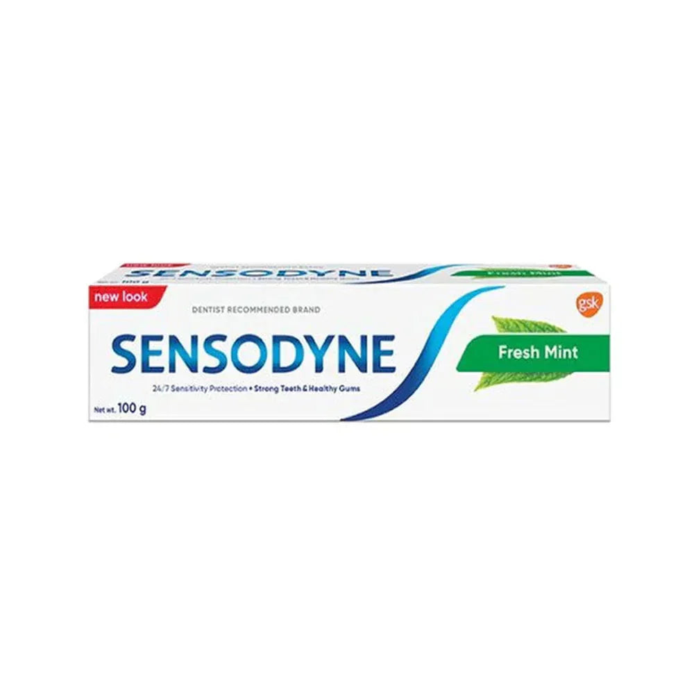 Sensodyne Tooth Paste Fresh Mint 100Gm | Best Price in Pakistan original skincare product Pakistan مرکزی تصویر