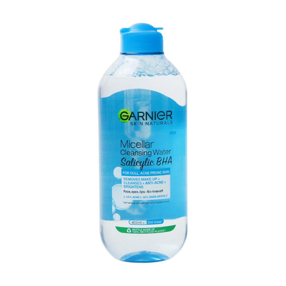 GARNIER SALICYLIC BHA MICELLAR WATER 400ML | Best Price in Pakistan original skincare product Pakistan Main image