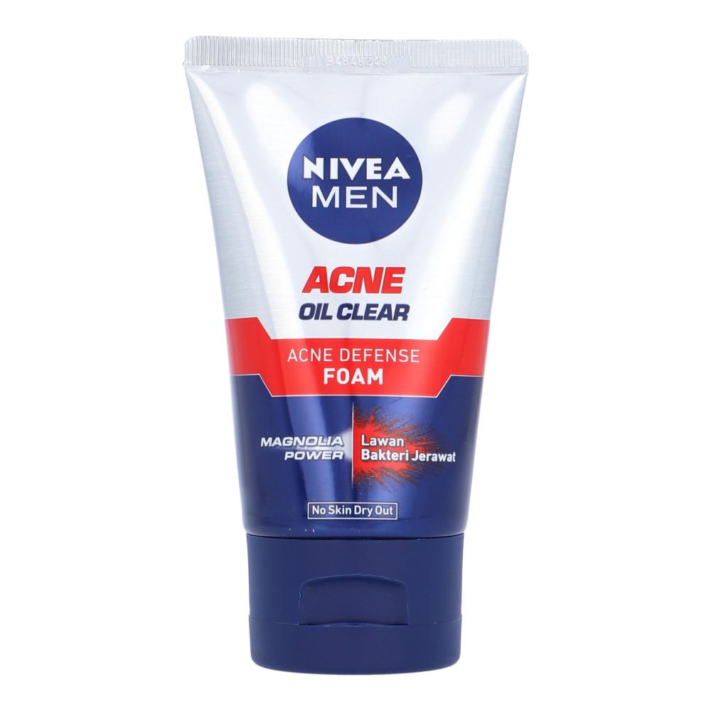 NIVEA MEN FACIAL FOAM BRIGHTENING ACNE CONTROL 100 ML | Best Price in Pakistan original skincare product Pakistan
