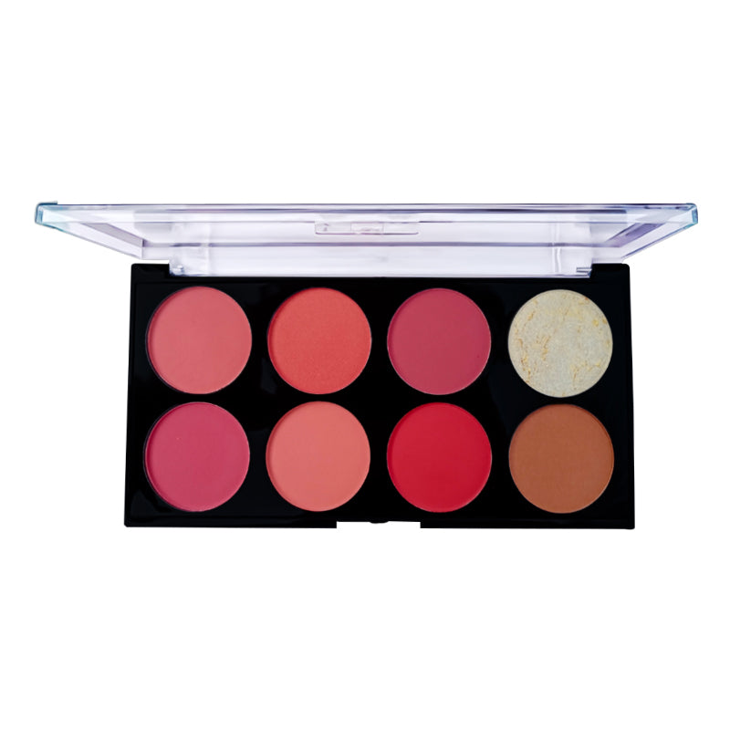 Glamorous Face | 8 Color Ultra Blush On Palette | Best Price in Pakistan original skincare product Pakistan Main image