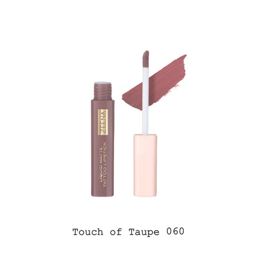 Zeena | Liquid Matte Tattoo Lipstick | 060 Touch Of Taupe | Best Price in Pakistan original skincare product Pakistan