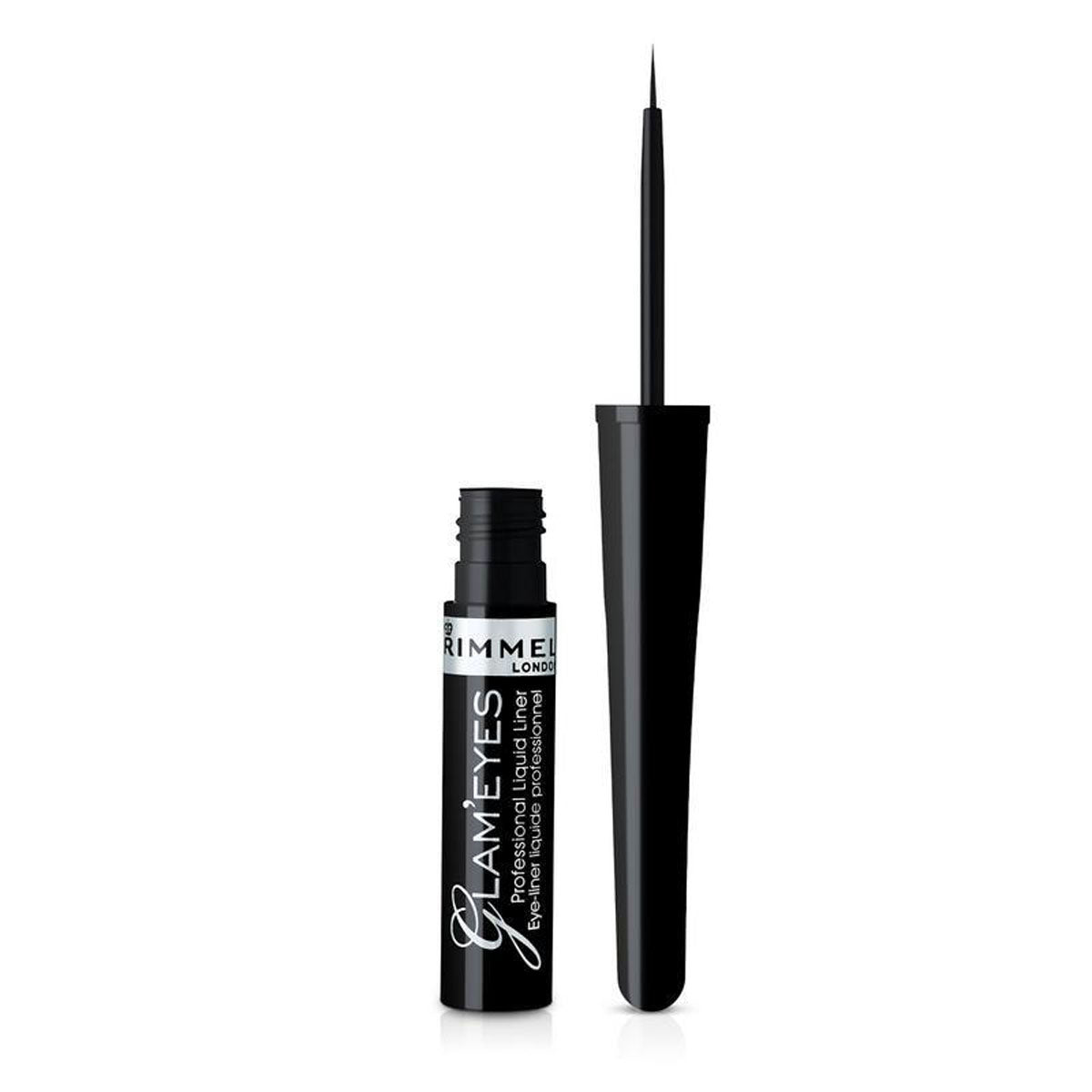 Rimmel London | Glameyes Professional Liquid Liner | 001 Black Glamour | Best Price in Pakistan original skincare product Pakistan