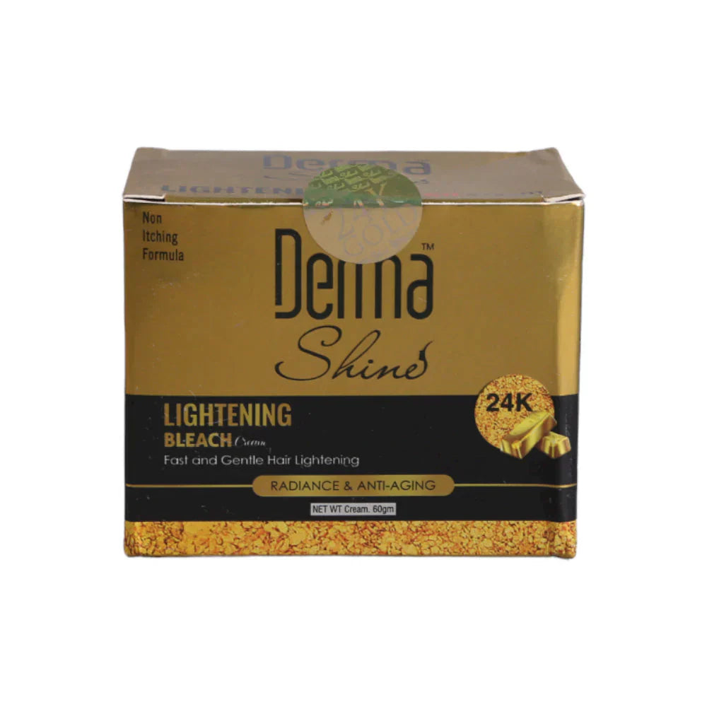 Derma Shine 24K Gold Lightening Bleach Cream 60G | Best Price in Pakistan original skincare product Pakistan Main image