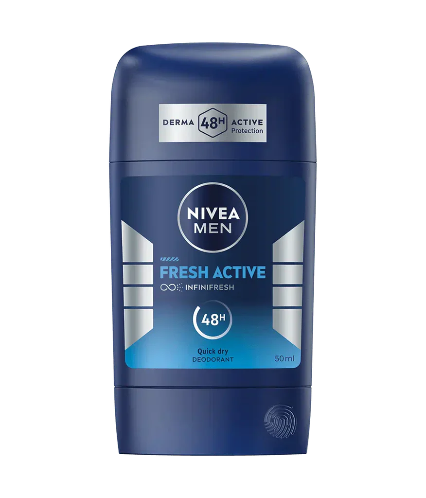 Nivea Deodorant Stick Men Fresh Active 50Ml | Best Price in Pakistan original skincare product Pakistan