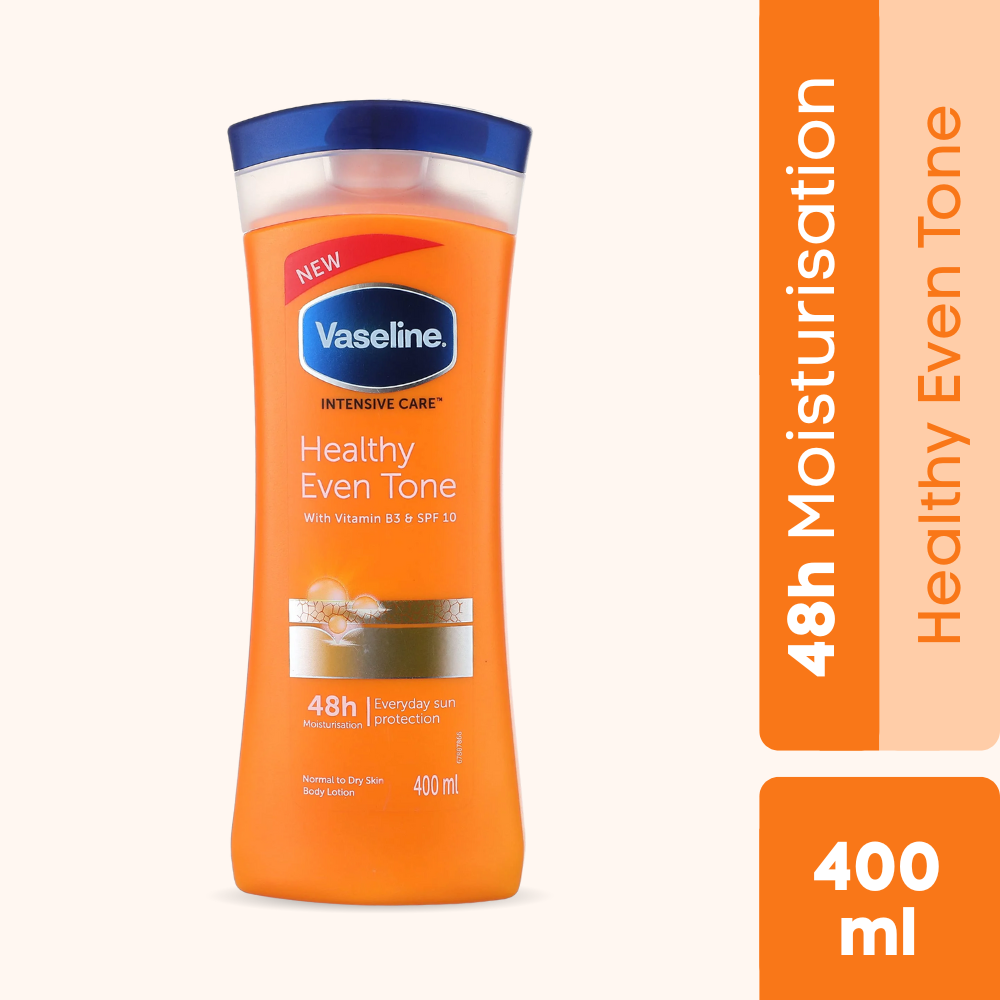 Vaseline Intensive Care Healthy Even Tone Body Lotion | 400ml | Best Price in Pakistan original skincare product Pakistan