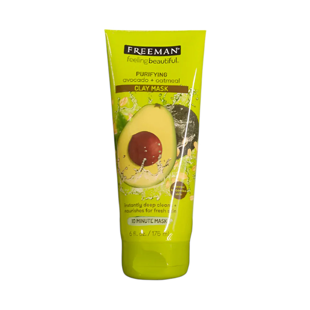 FREEMAN FACIAL MASK CLAY AVOCADO AND OATMEAL 175 ML | Best Price in Pakistan original skincare product Pakistan