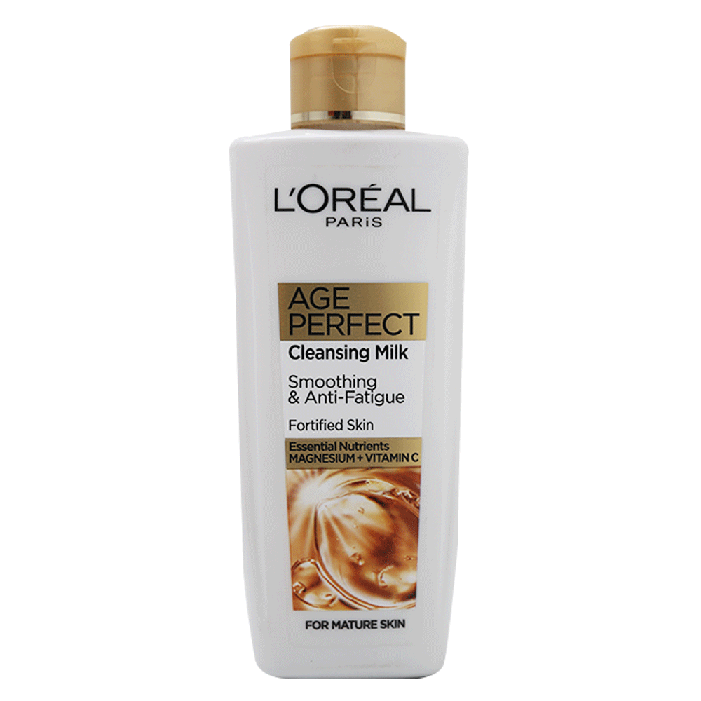 LOREAL AGE PERFECT CLEANSING MILK 200 ML | Best Price in Pakistan original skincare product Pakistan