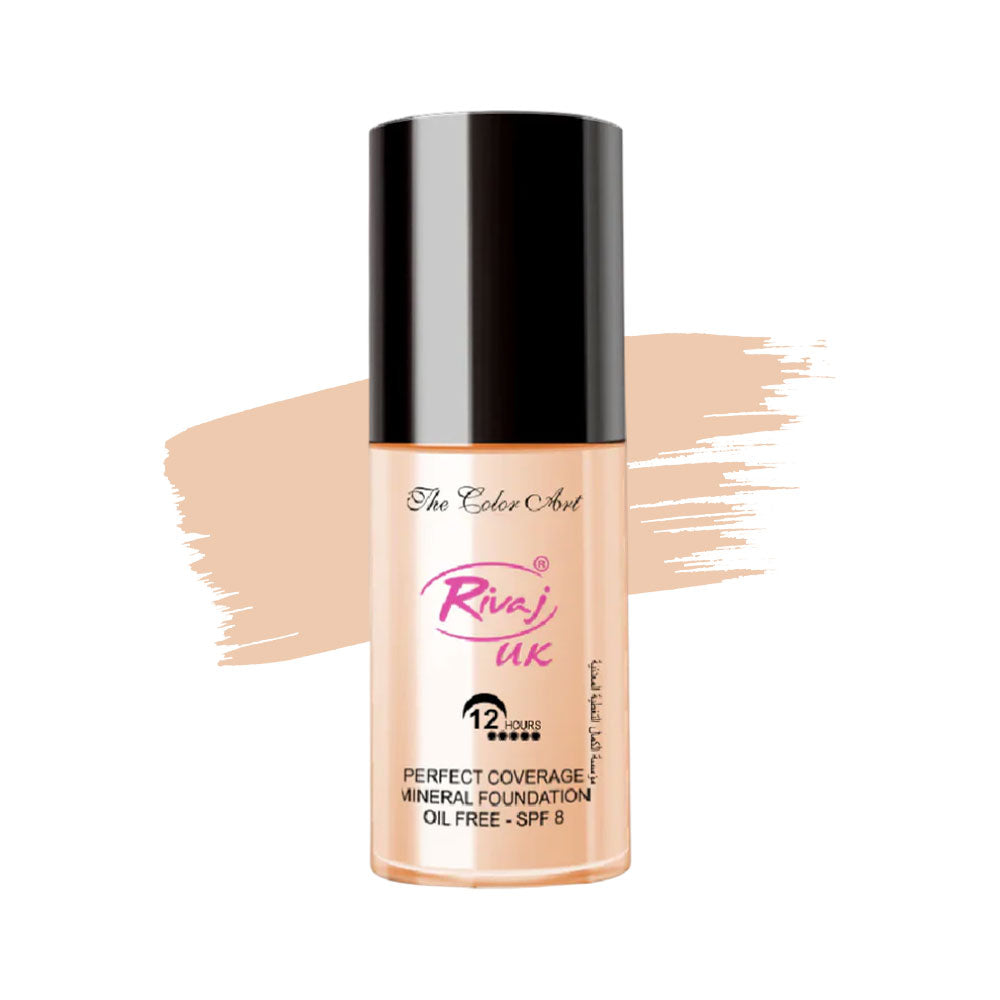 RIVAJ PERFECT COVERAGE FOUNDATION | Best Price in Pakistan original skincare product Pakistan مرکزی تصویر