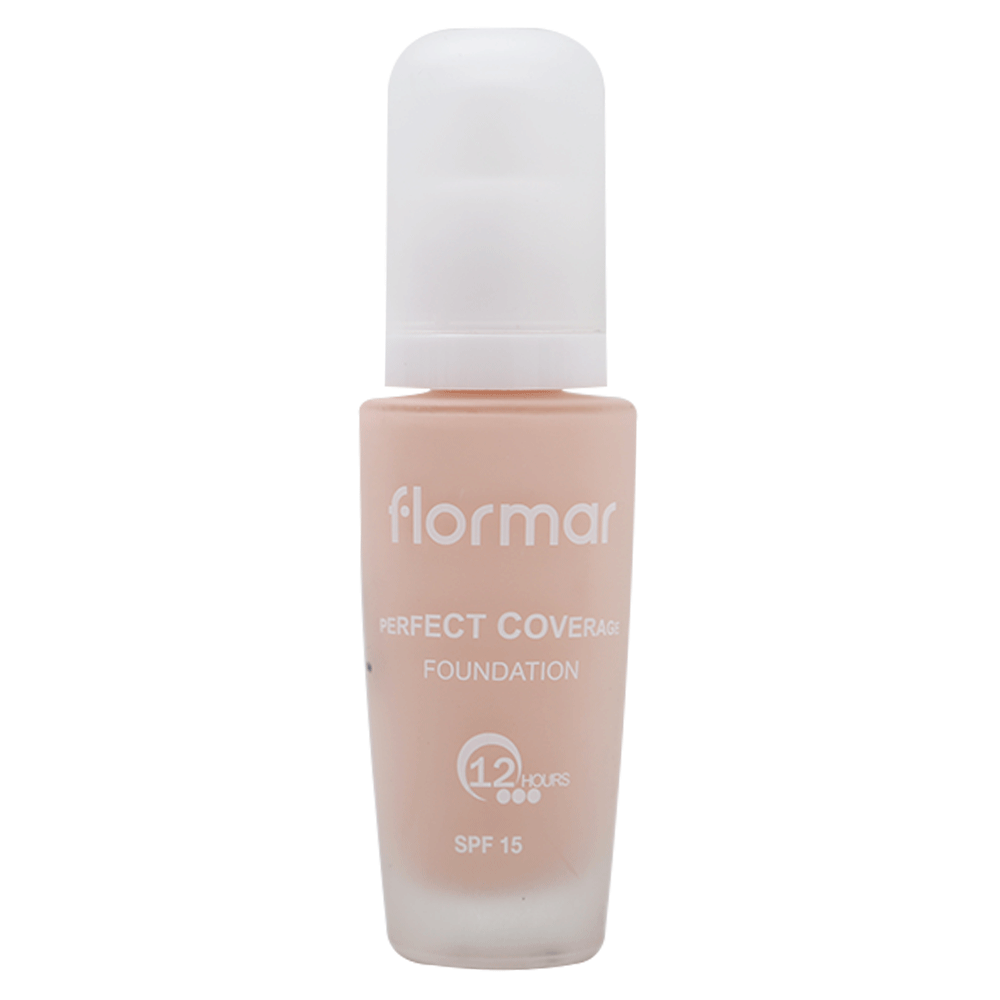 FLORMAR PERFECT COVERAGE FOUNDATION 107 | Best Price in Pakistan original skincare product Pakistan