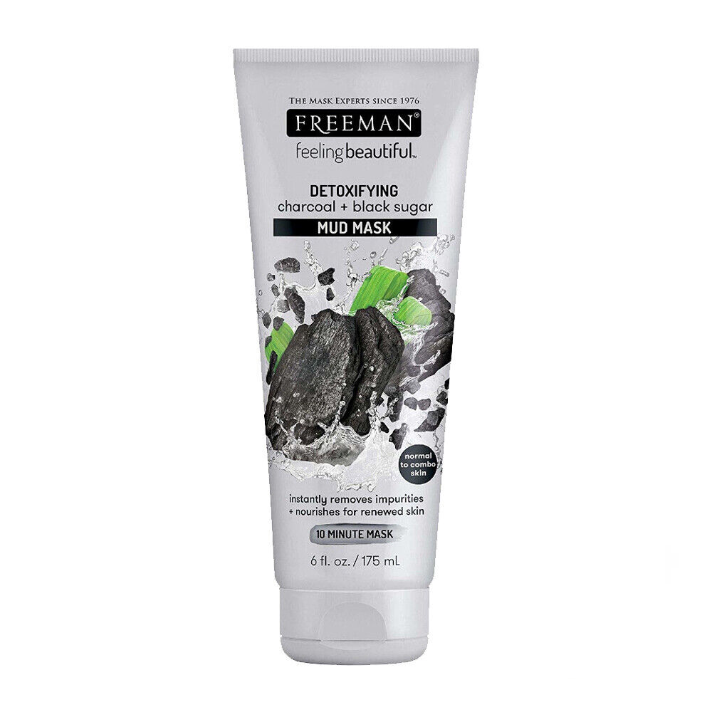 FREEMAN MASK MUD CHARCOAL PLUS BLACK SUGAR 175 ML BASIC | Best Price in Pakistan original skincare product Pakistan