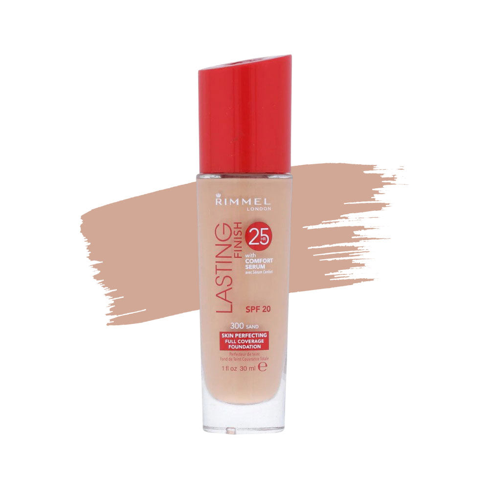 RIMMEL LASTING FINISH FOUNDAION 300 SAND | Best Price in Pakistan original skincare product Pakistan Main image