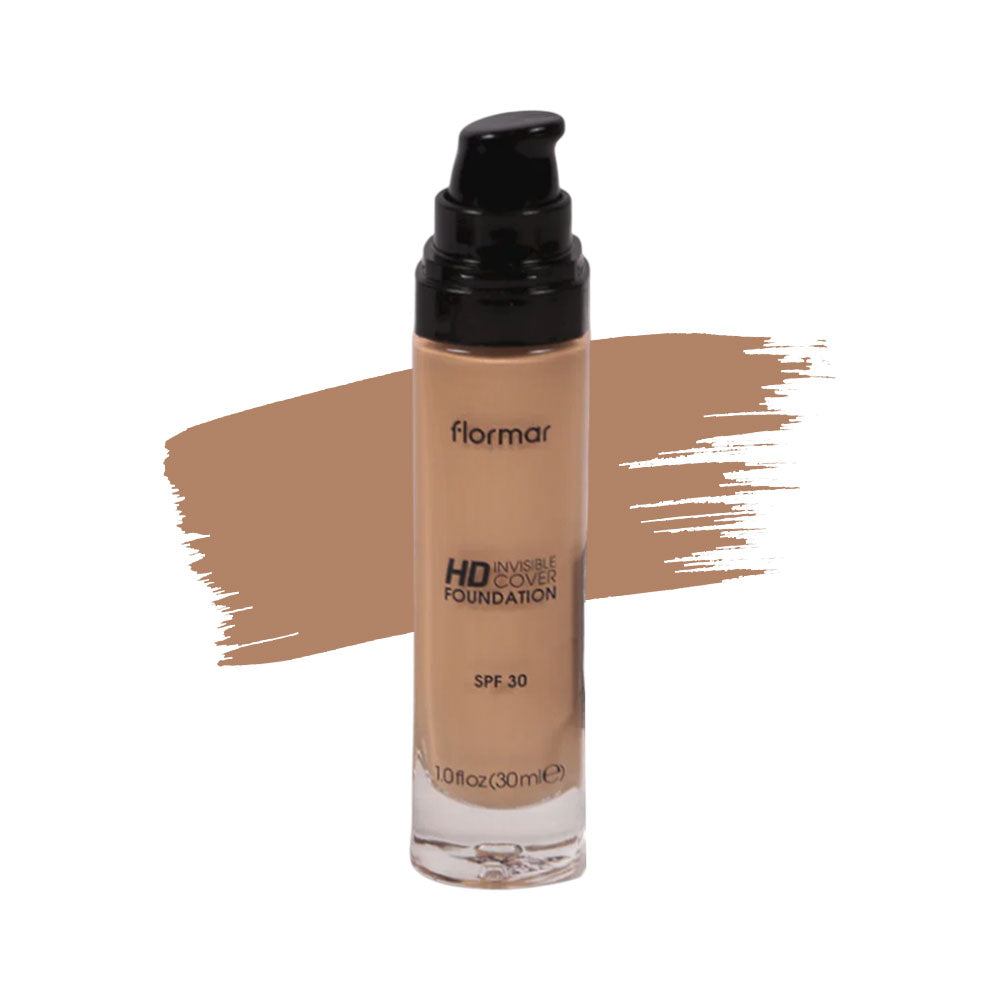 FLORMAR INVISIBLE COVER HD FOUNDATION GOLDEN 90 PC | Best Price in Pakistan original skincare product Pakistan