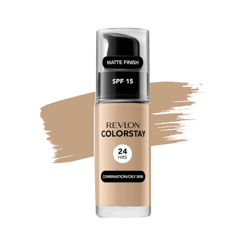 New Revlon Foundation Color Stay Oily Skin 30 Ml | Best Price in Pakistan original skincare product Pakistan مرکزی تصویر