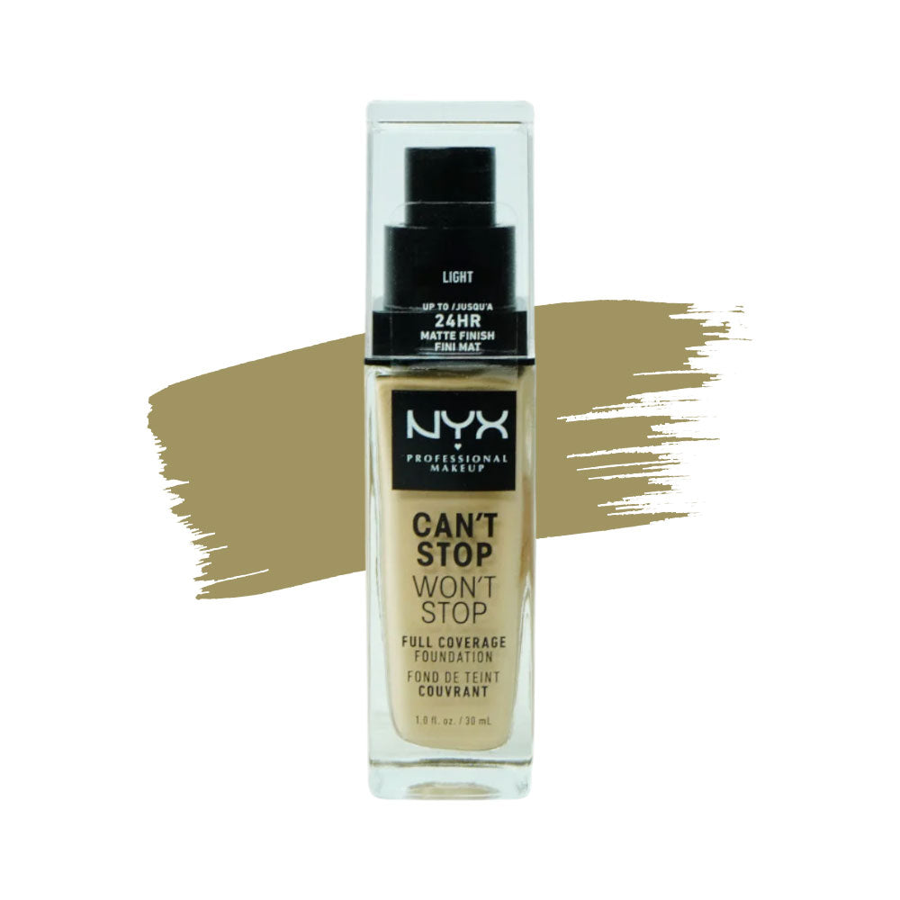 NYX CANT STOP WONT STOP FOUNDATION LIGHT | Best Price in Pakistan original skincare product Pakistan Main image