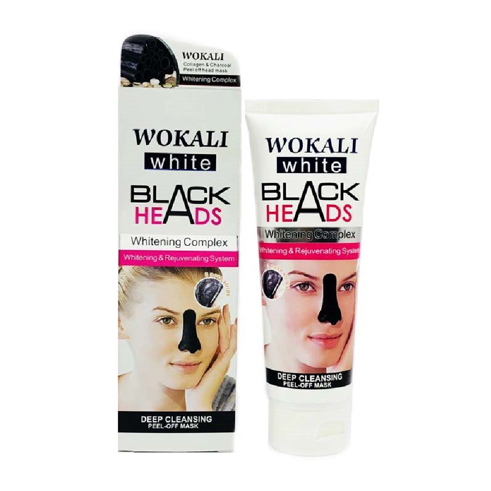 WOKALI FACE MASK BLACK HEADS WKL 420 130 ML | Best Price in Pakistan original skincare product Pakistan مرکزی تصویر