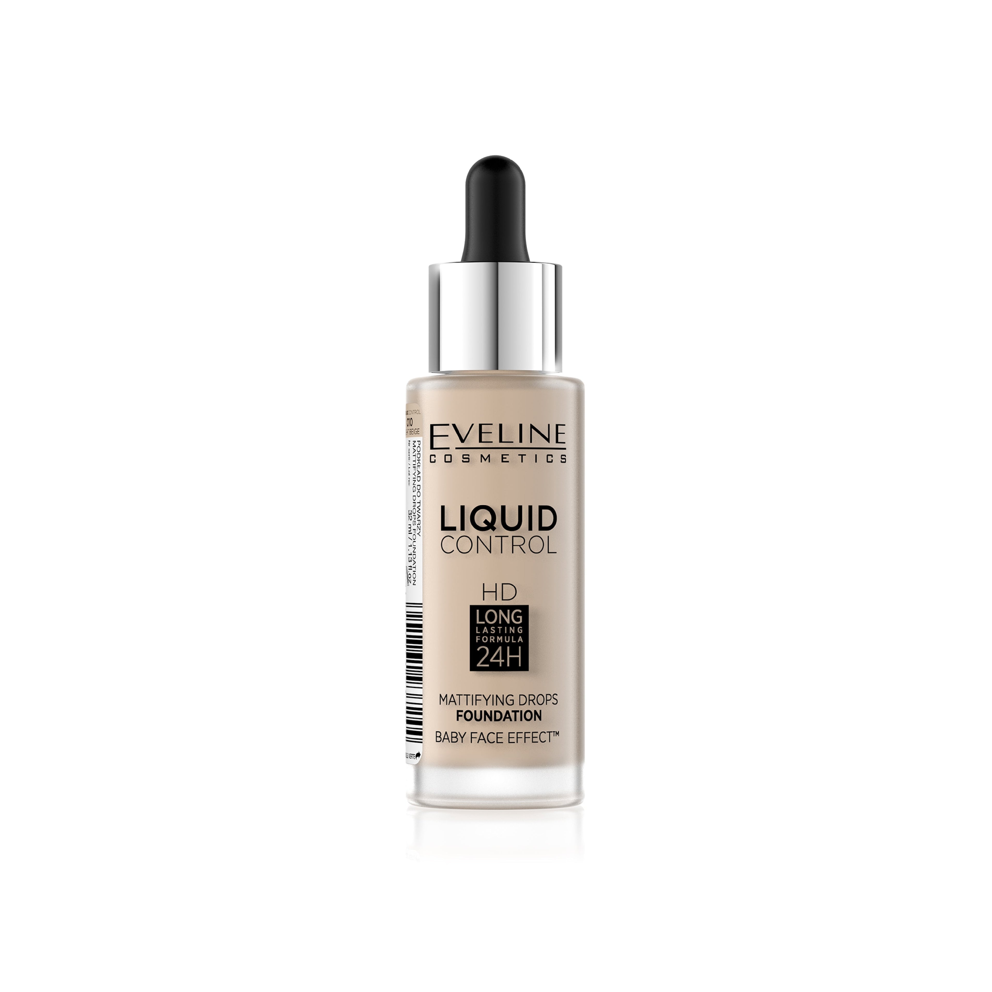 EVELINE LIQUID CONTROL MATTIFYING DROPS FOUNDATION 10 | Best Price in Pakistan original skincare product Pakistan