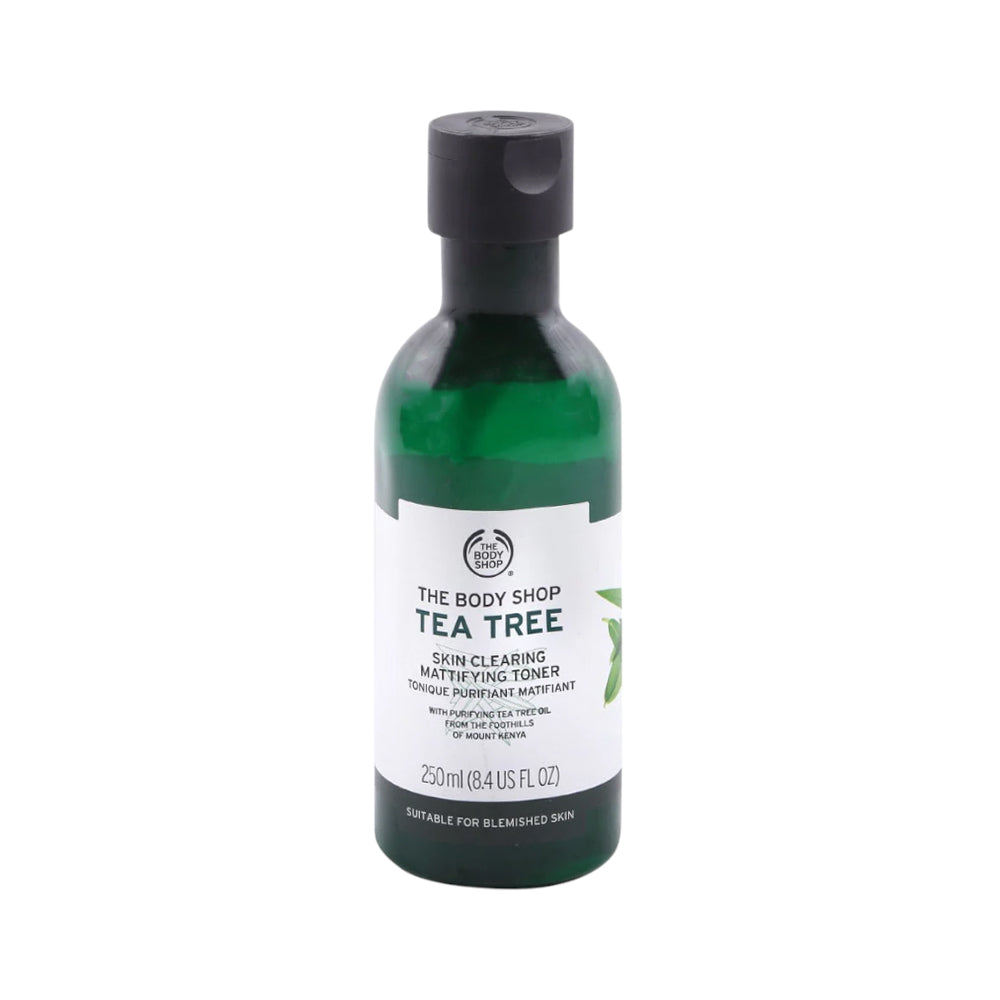 BODY SHOP TEA TREE SKIN CLEARING MATTIFYING TONER 250ML | Best Price in Pakistan original skincare product Pakistan