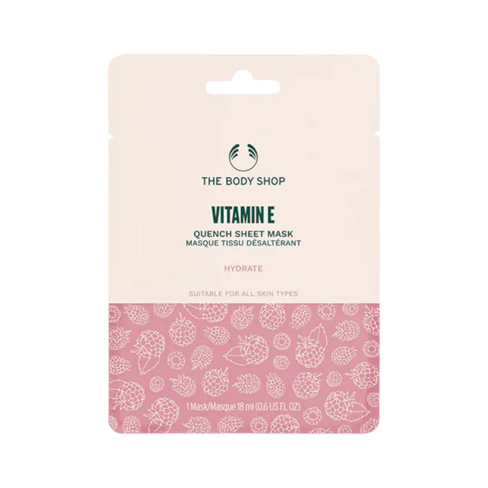 BODY SHOP VITAMIN E QUENCH SHEET MASK 18ML | Best Price in Pakistan original skincare product Pakistan Main image