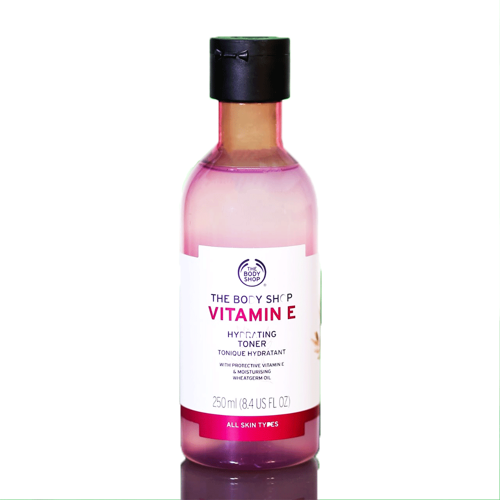 THE BODY SHOP VITAMIN E HYDRATING TONER ALL SKIN TYPES 250 M | Best Price in Pakistan original skincare product Pakistan مرکزی تصویر