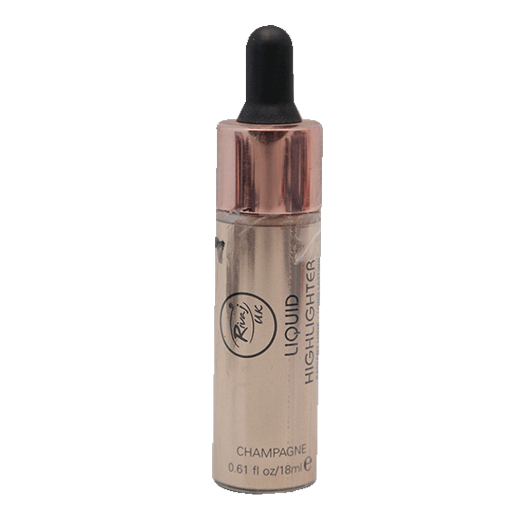 RIVAJ CHAMPAGNE GOLD LONG LASTING LIQUID HIGHLIGHTER 18ML | Best Price in Pakistan original skincare product Pakistan Main image