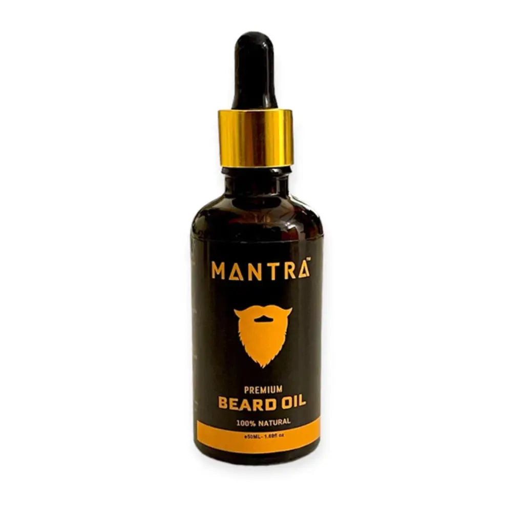 HAIR MANTRA ORGANIC BEARD GROWTH OIL 50ML | Best Price in Pakistan original skincare product Pakistan Main image