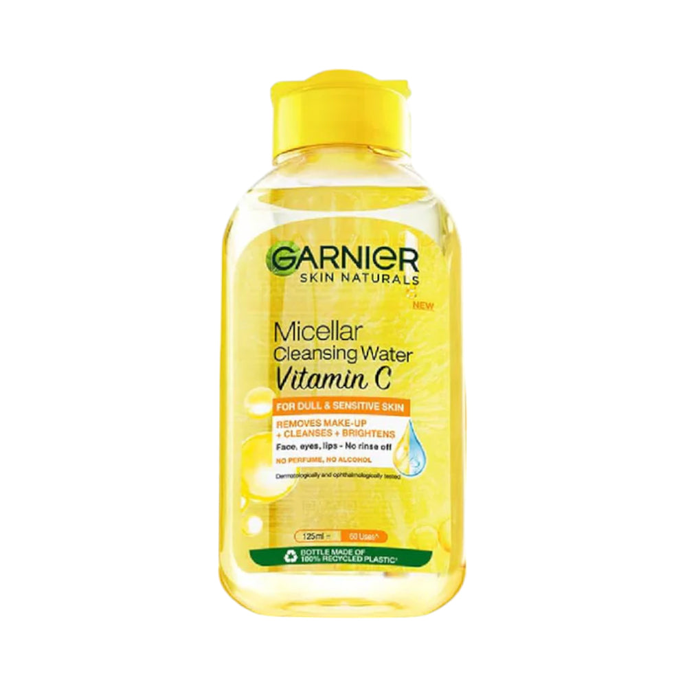 GARNIER MICELLAR CLEANSING WATER VITAMIN C 125ML | Best Price in Pakistan original skincare product Pakistan Main image