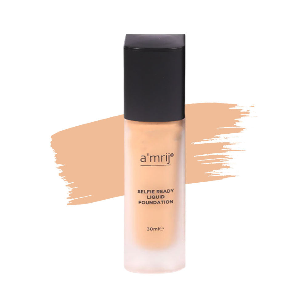 AMRIJ #04 SELFIE READY LIQUID FOUNDATION | Best Price in Pakistan original skincare product Pakistan