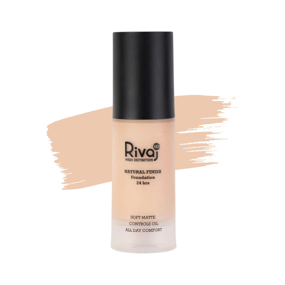 RIVAJ HD 24 HRS FOUNDATION NO.6 | Best Price in Pakistan original skincare product Pakistan