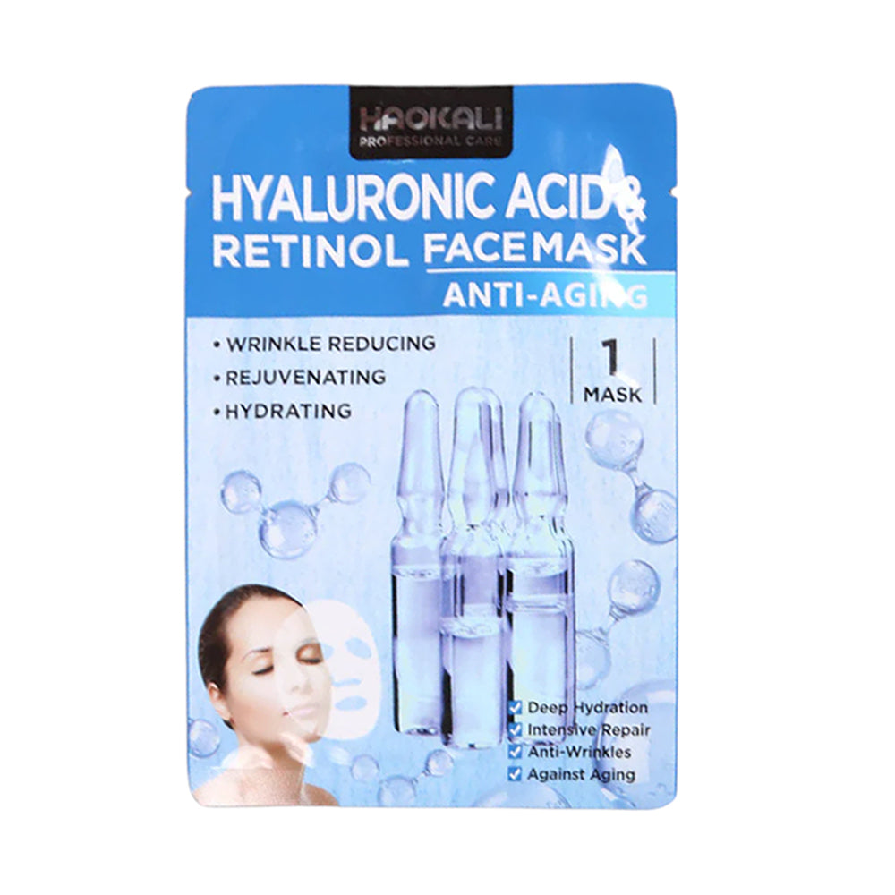 WOKALI HYALURONIC ACID & RETINOL FACE MASK IR HA-3024 30ML | Best Price in Pakistan original skincare product Pakistan