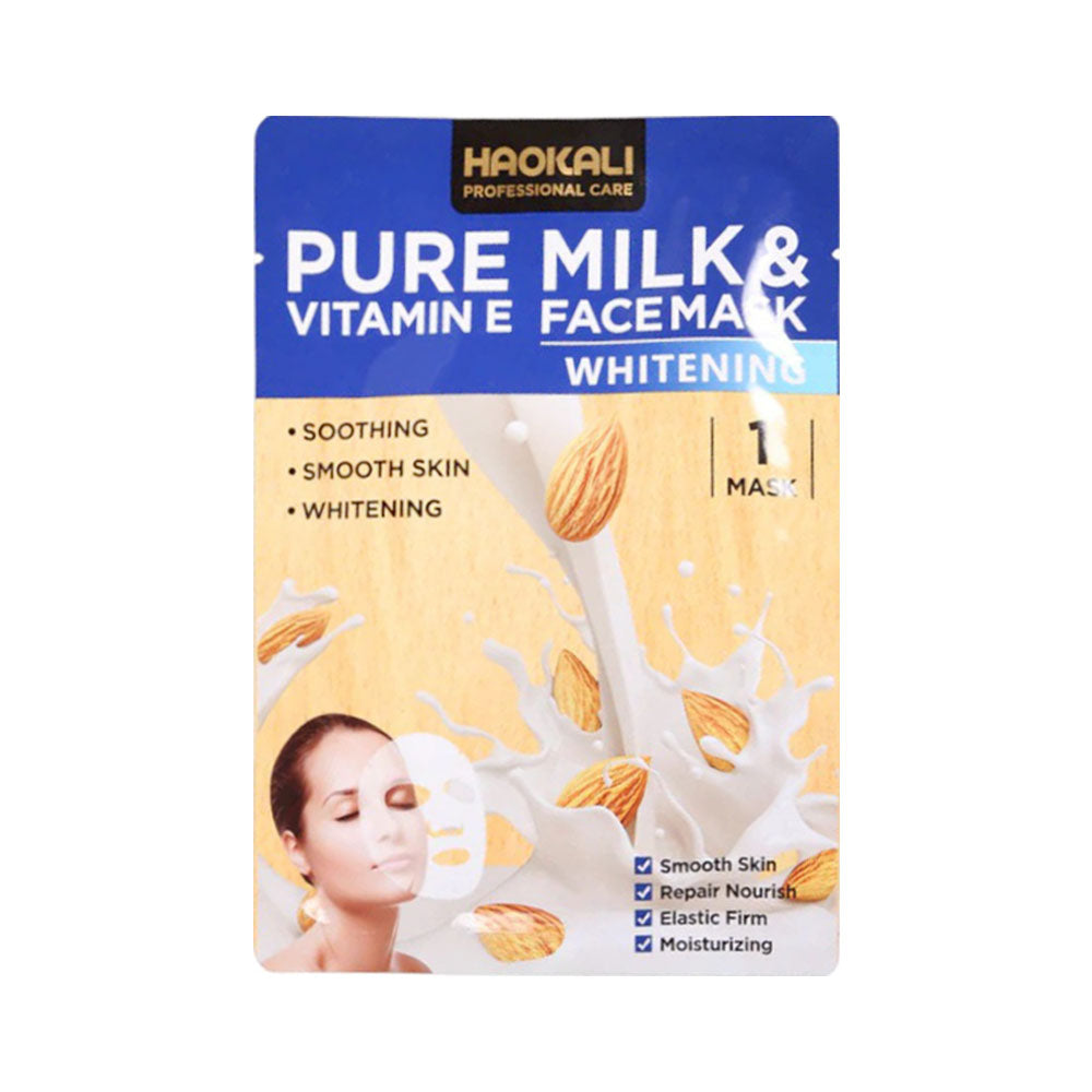 WOKALI PURE MILK & VIT E FACE MASK IR HA-3026 30ML | Best Price in Pakistan original skincare product Pakistan