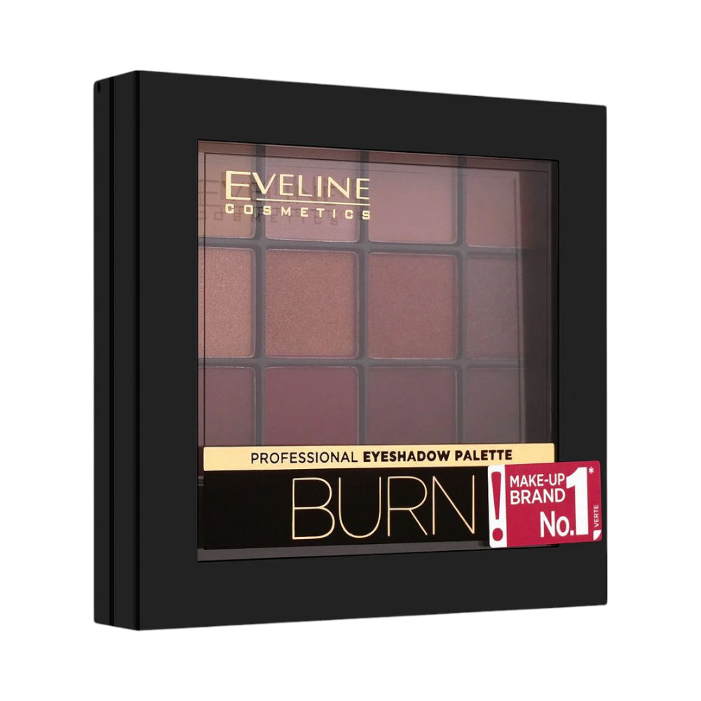 EVELINE EYESHADOW PALETTE ALL IN ONE 12 COLORS BURN | Best Price in Pakistan original skincare product Pakistan